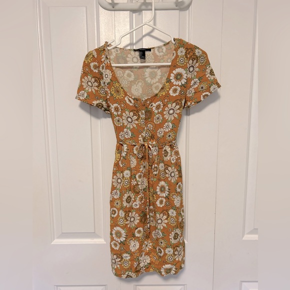 Cute Hippy Colourful Boho Flower Dress - Picture 2 of 5